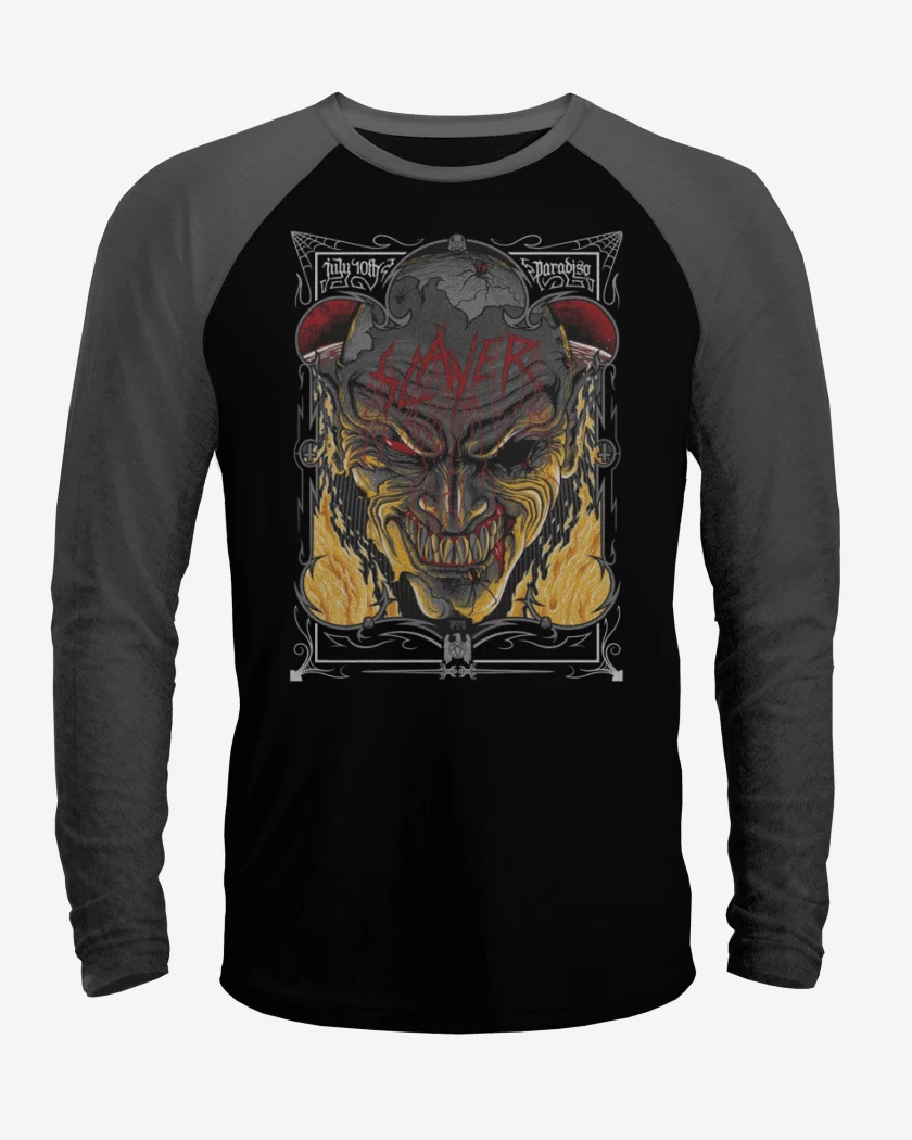 Polera Raglan Slayer 3