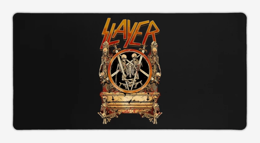 Mouse pad Gamer Negro de Slayer 4