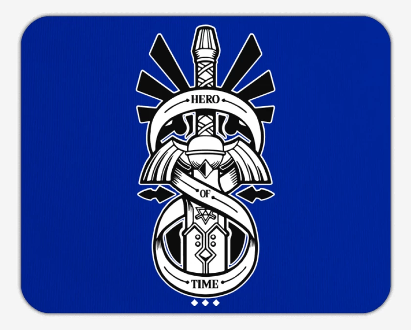 Mousepad The Legend Of Zelda - Hero Of Time