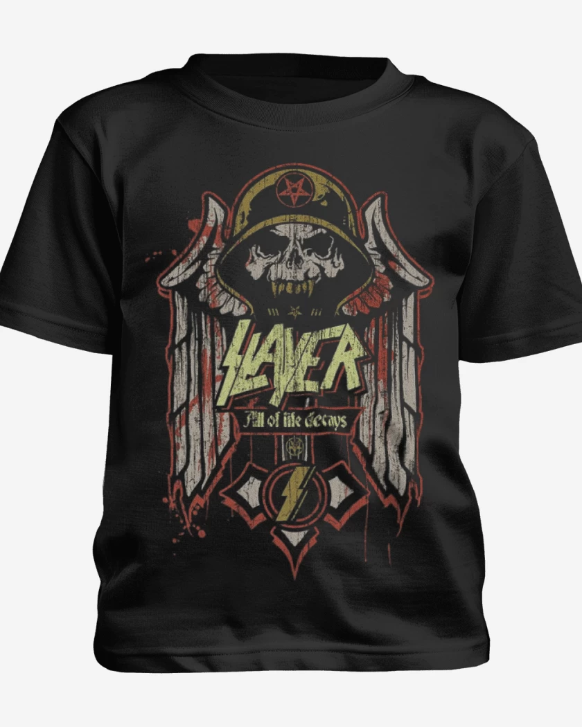 Polera de niño Negro de Slayer 5