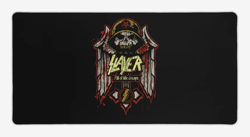 Mouse pad Gamer Negro de Slayer 5