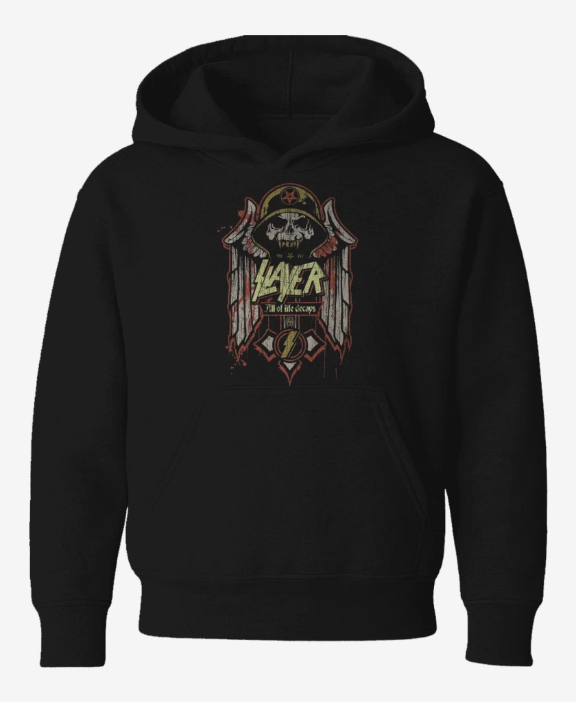 Poleron de niño Negro de Slayer 5