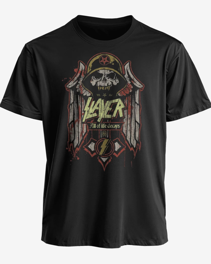 Polera premium Negro de Slayer 5