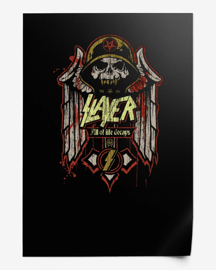 Print Negro de Slayer 5