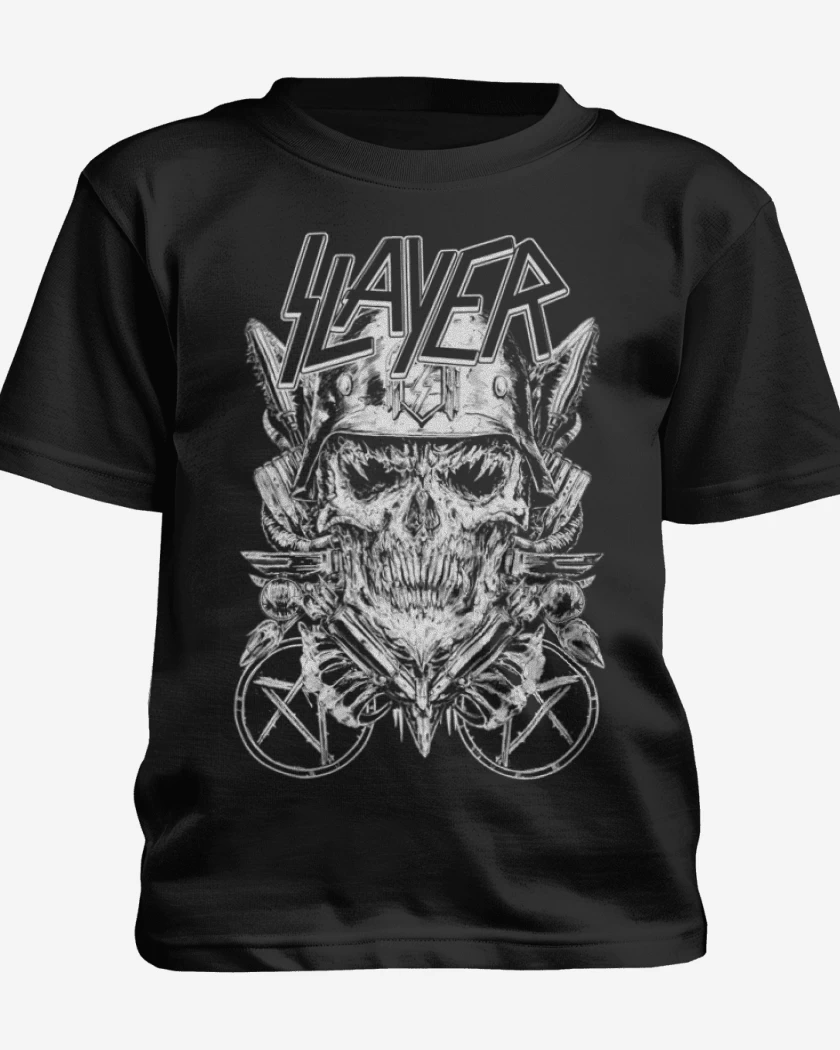 Polera de niño Negro de Slayer 6
