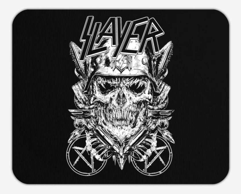 Mousepad Negro de Slayer 6