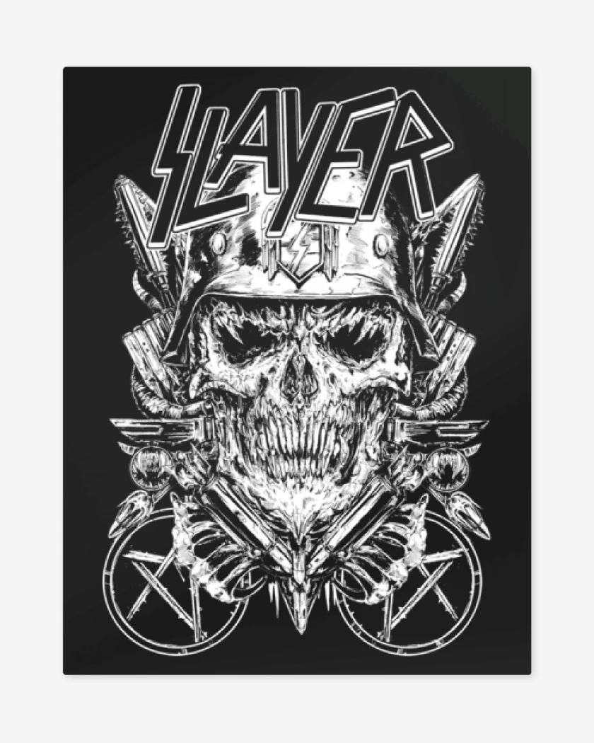 Print metalico Slayer 6