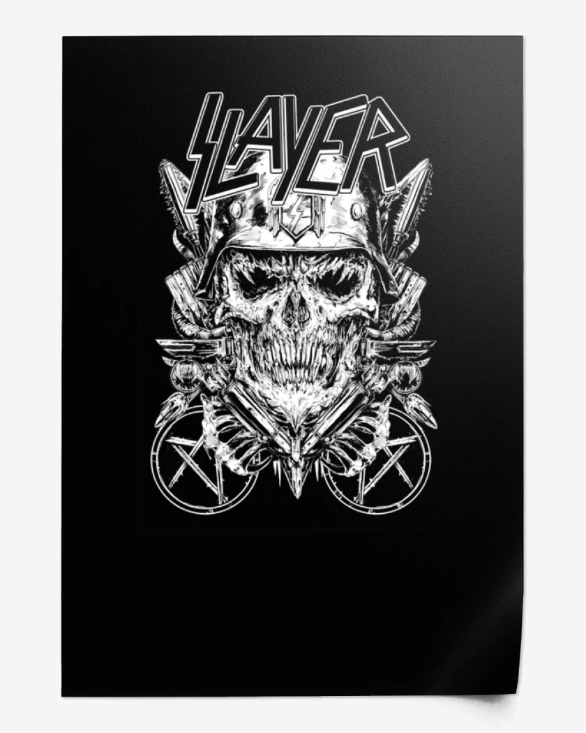 Print Negro de Slayer 6