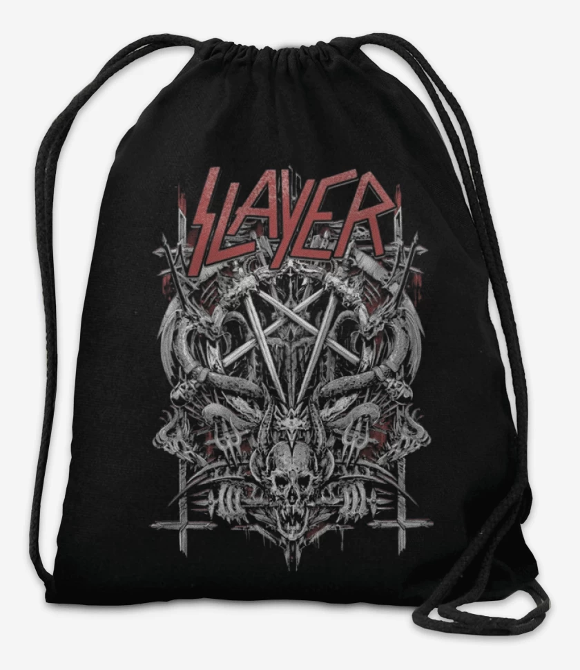 Mochila Negro de Slayer 7