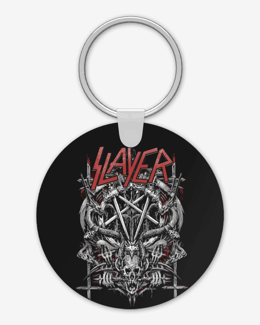 Llavero Negro de Slayer 7