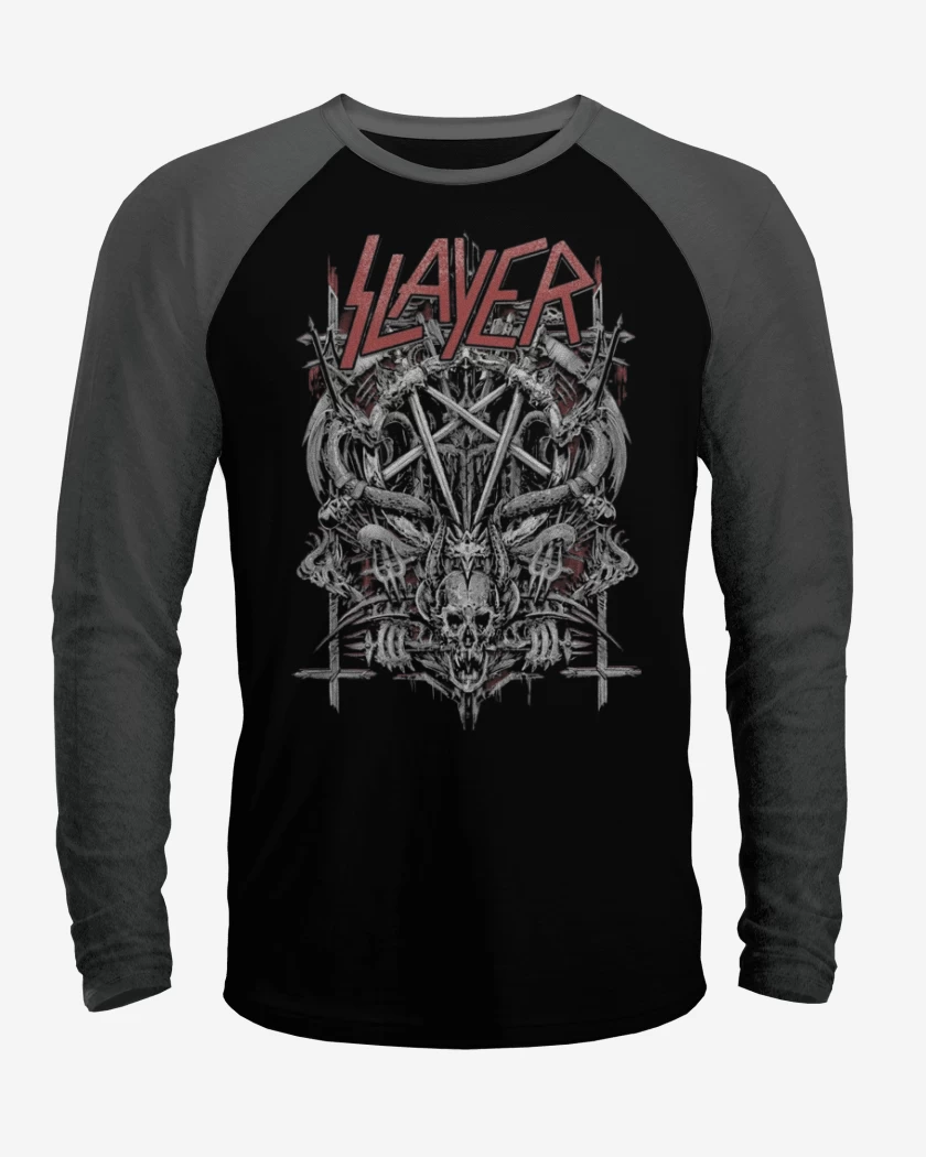 Polera Raglan Slayer 7