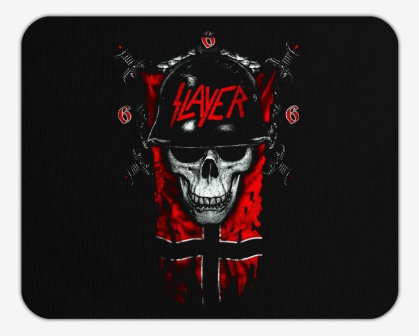 Mousepad Negro de Slayer 8