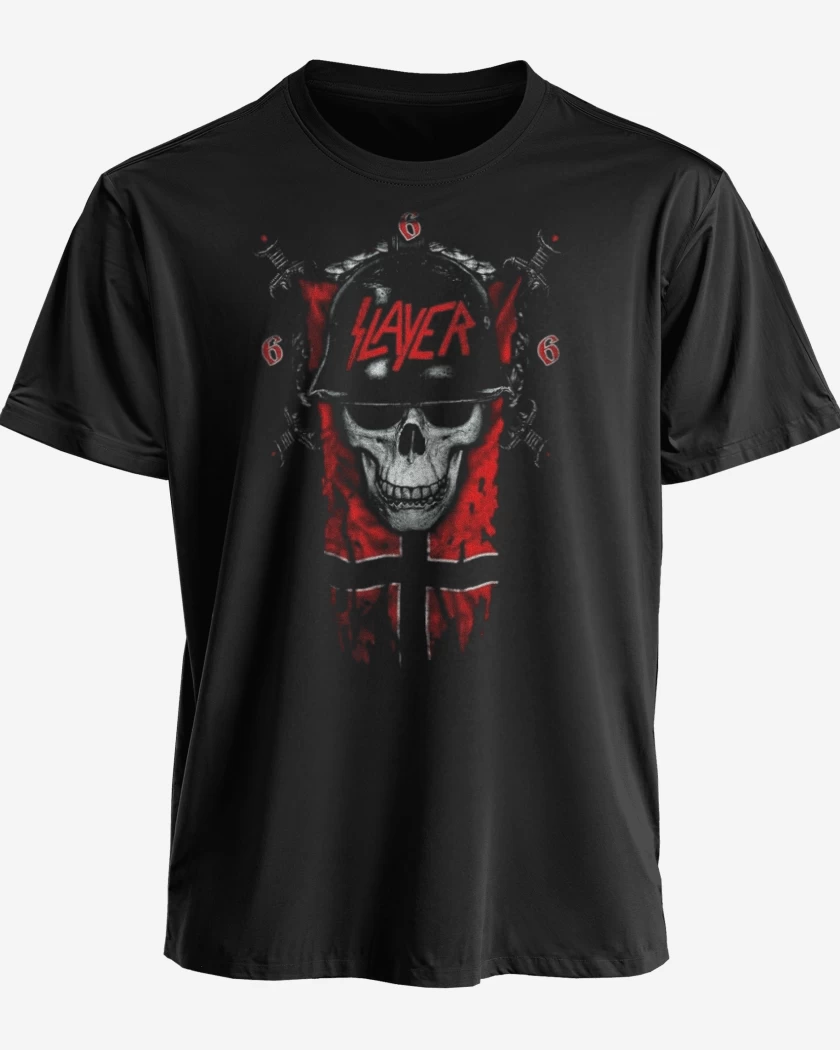 Polera premium Negro de Slayer 8