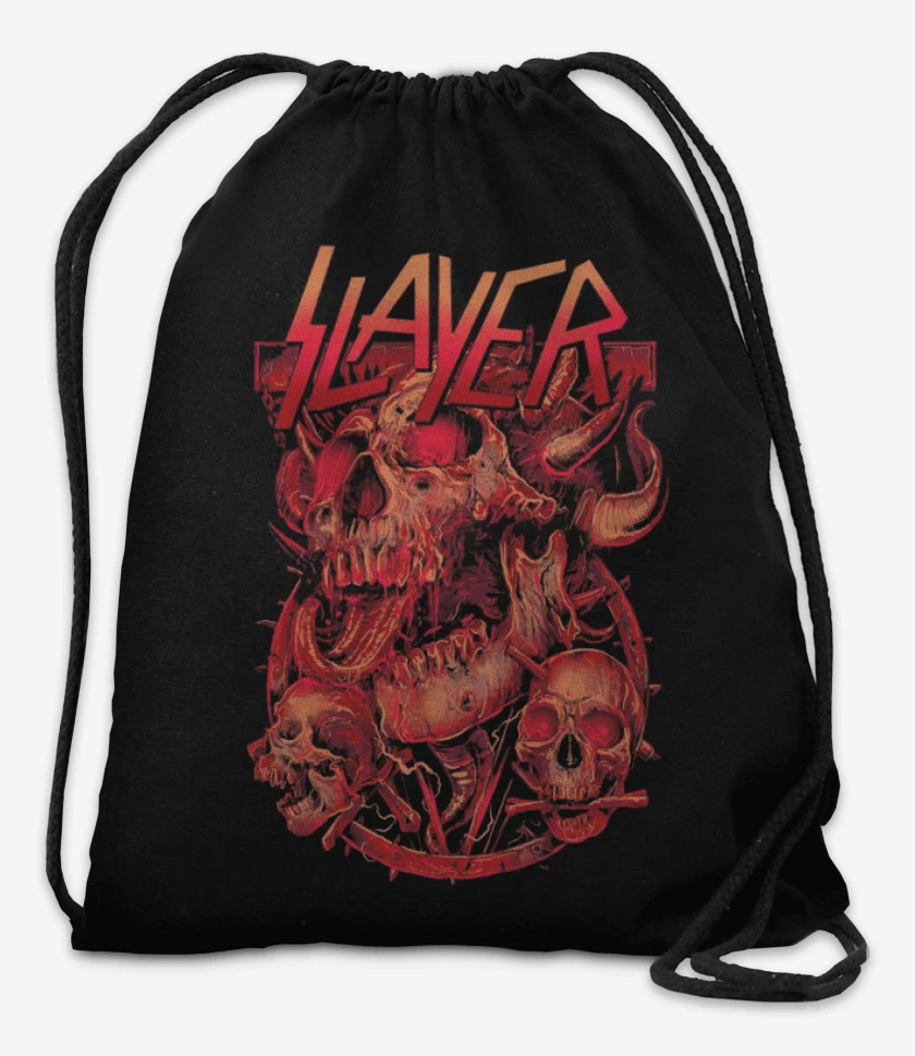 Mochila Negro de Slayer 9