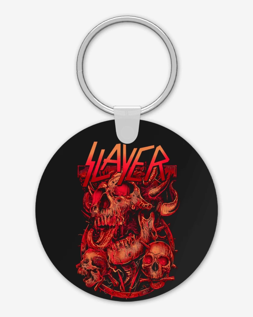 Llavero Negro de Slayer 9