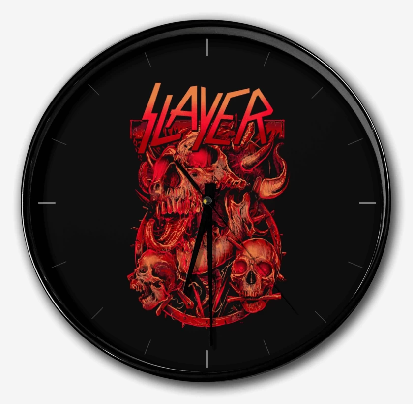 Reloj Negro de Slayer 9