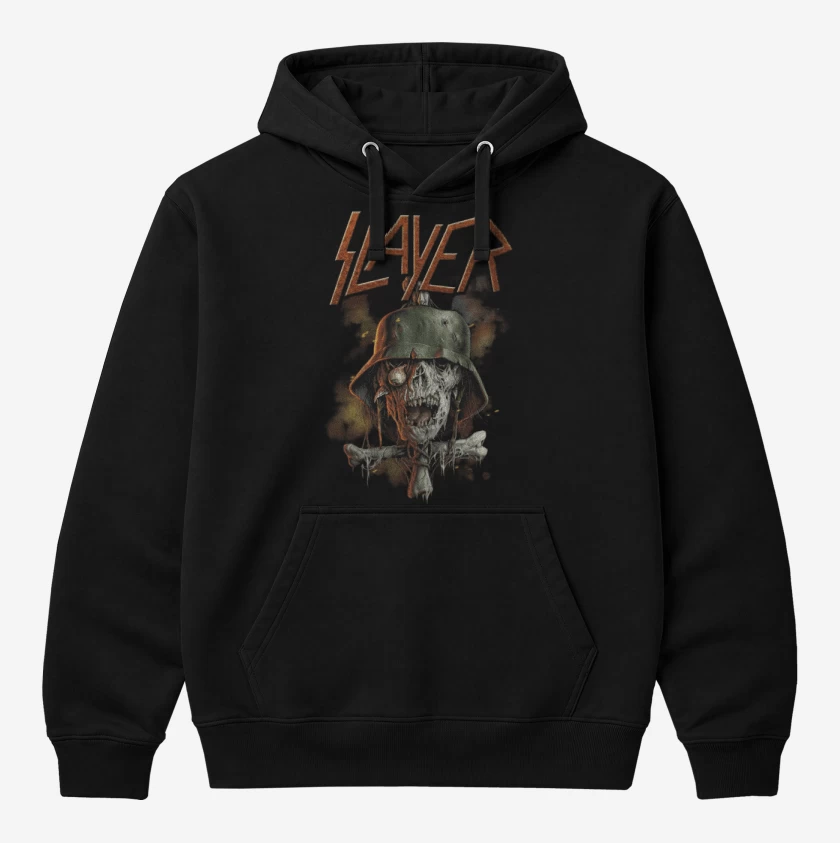 Polerón Canguro Negro de Slayer 10