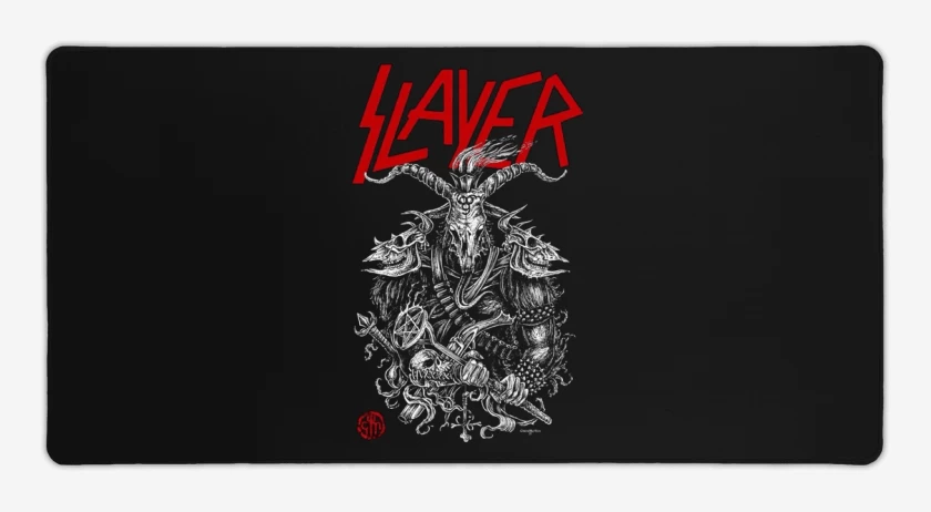 Mouse pad Gamer Negro de Slayer 11