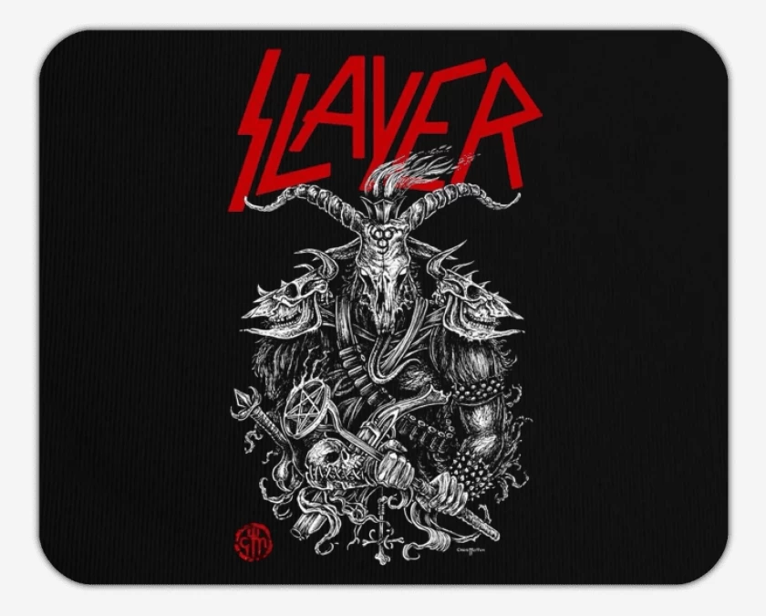 Mousepad Negro de Slayer 11