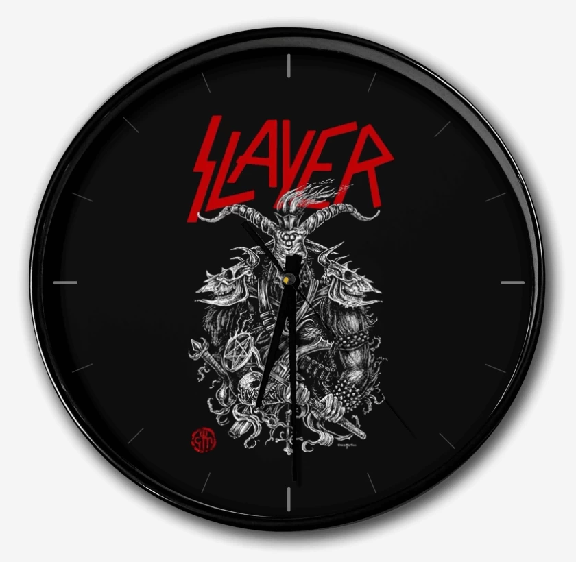 Reloj Negro de Slayer 11