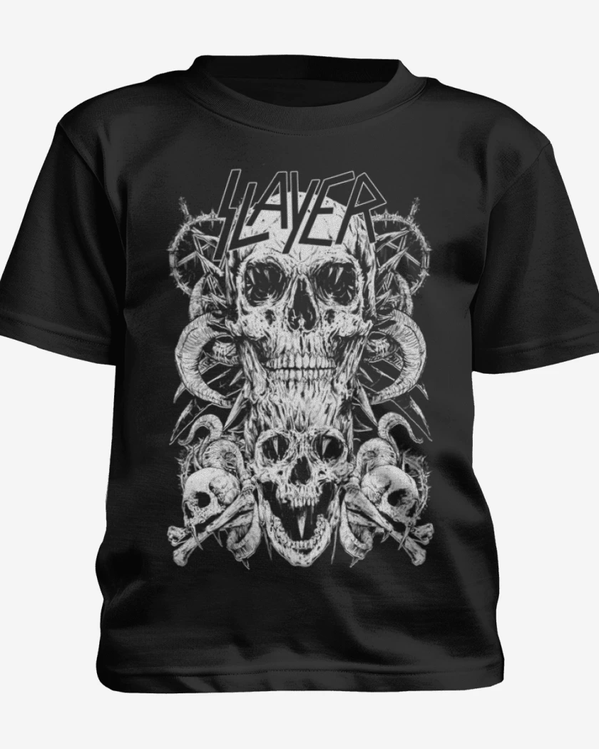 Polera de niño Negro de Slayer 12