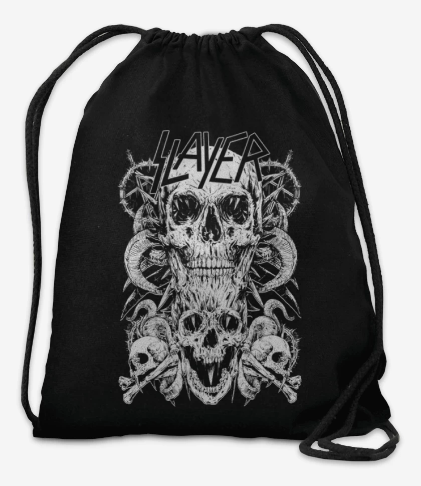 Mochila Negro de Slayer 12