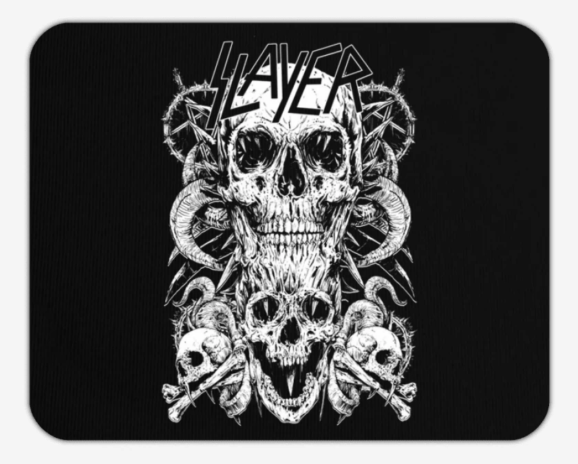 Mousepad Negro de Slayer 12