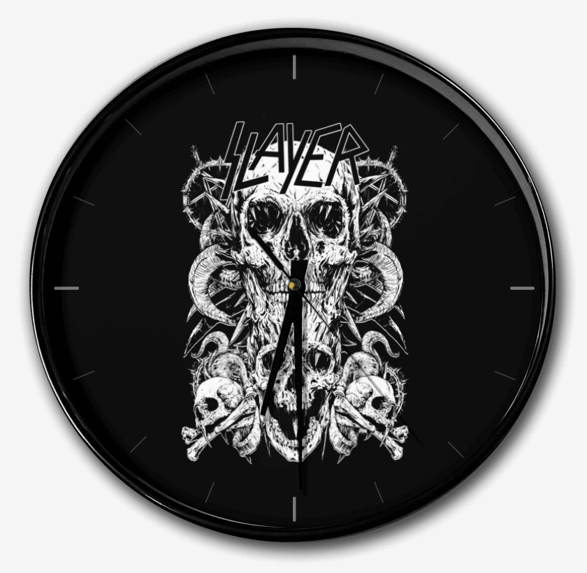 Reloj Negro de Slayer 12