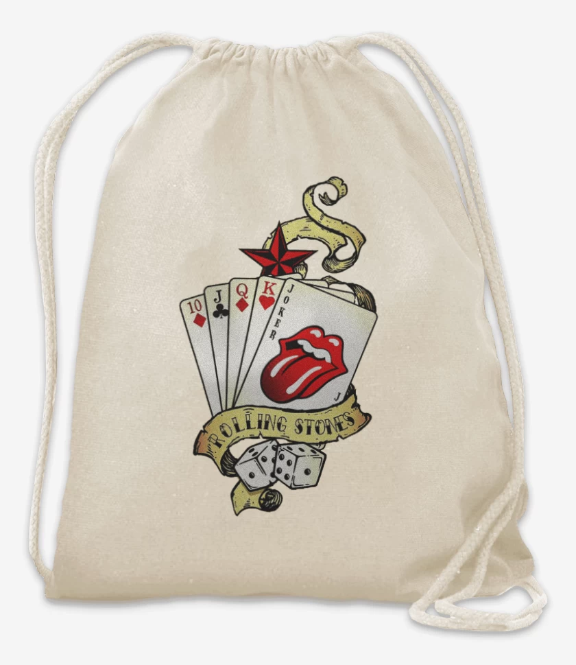 Mochila Blanco de Rolling Stones Full colors
