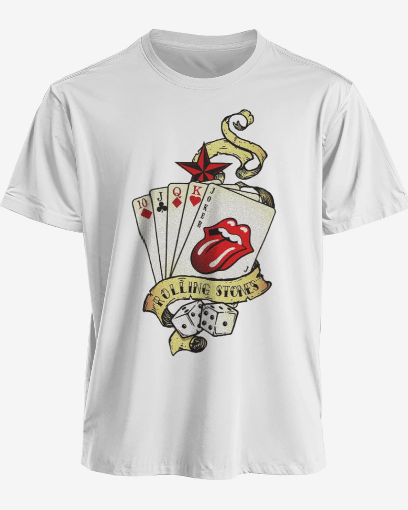 Polera premium Rolling Stones Full colors