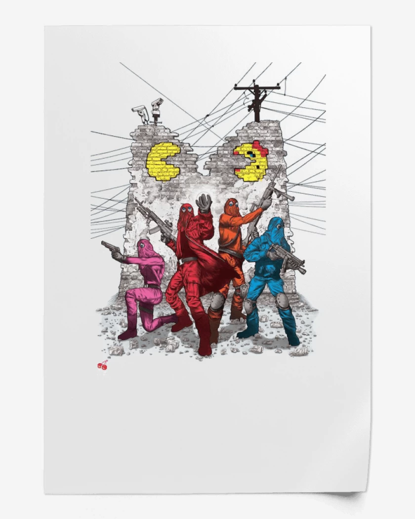 Print Pac man