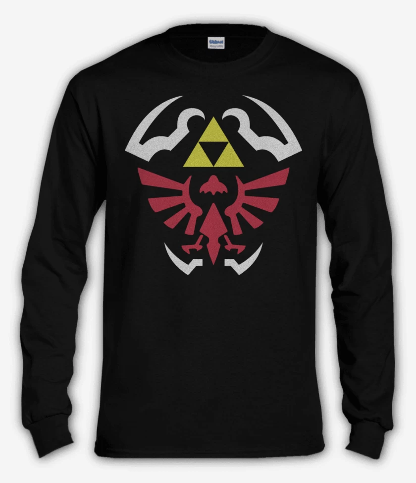 Polera manga larga The Legend Of Zelda - Hylian Shield