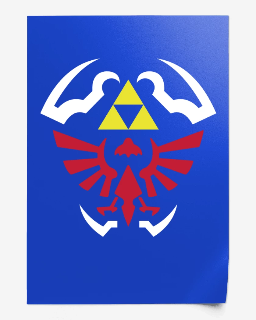 Print The Legend Of Zelda - Hylian Shield