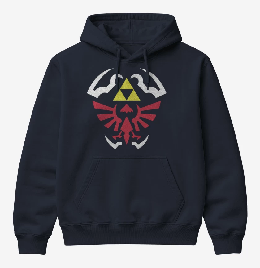 Poleron Canguro básico The Legend Of Zelda - Hylian Shield