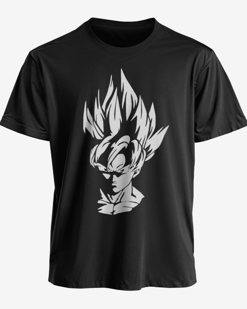 Polera premium Negro de Goku sayayin