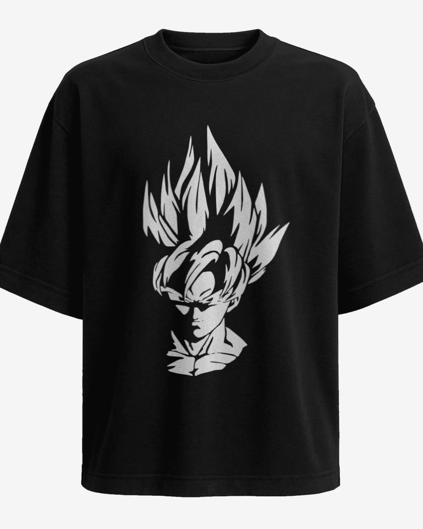 Polera Oversize Goku sayayin