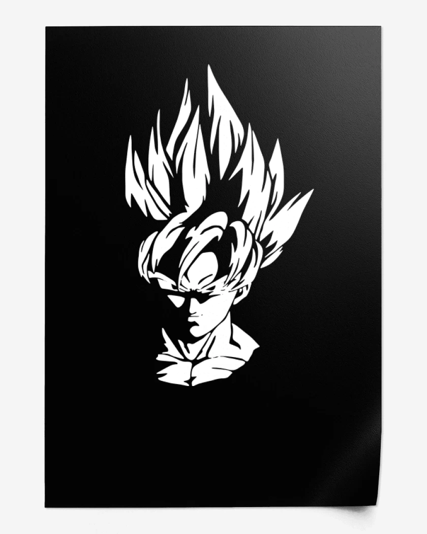 Print Goku sayayin