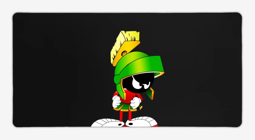 Mouse pad Gamer Negro de Marvin 2