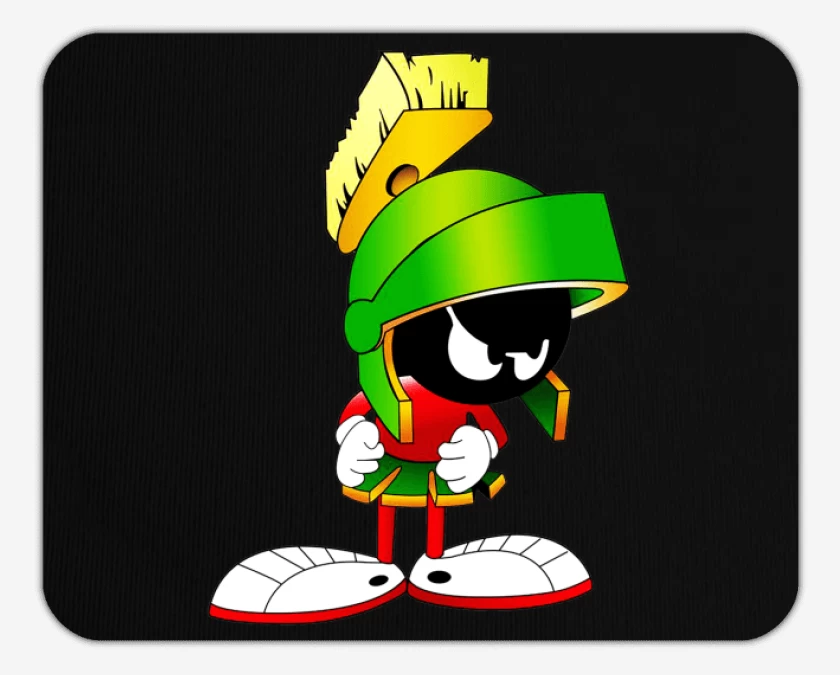 Mousepad Negro de Marvin 2