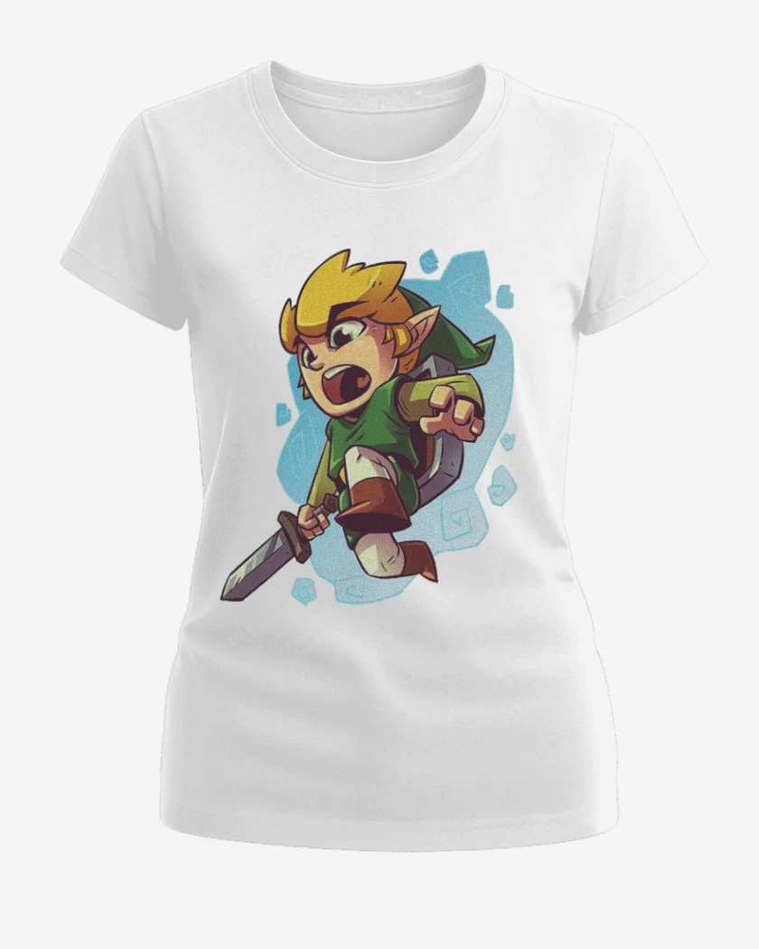 Polera de Mujer Blanco de Chibi link