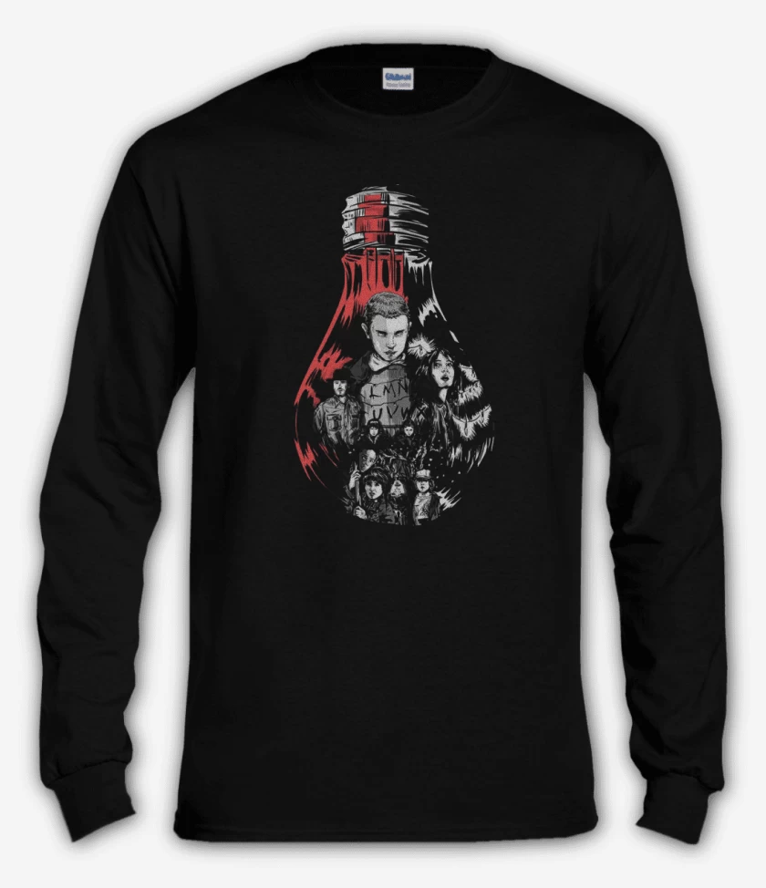 Polera manga larga Stranger Things Ampolleta