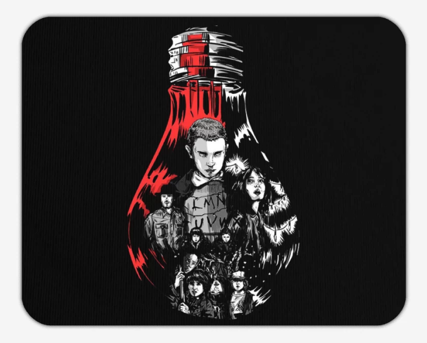 Mousepad Stranger Things Ampolleta