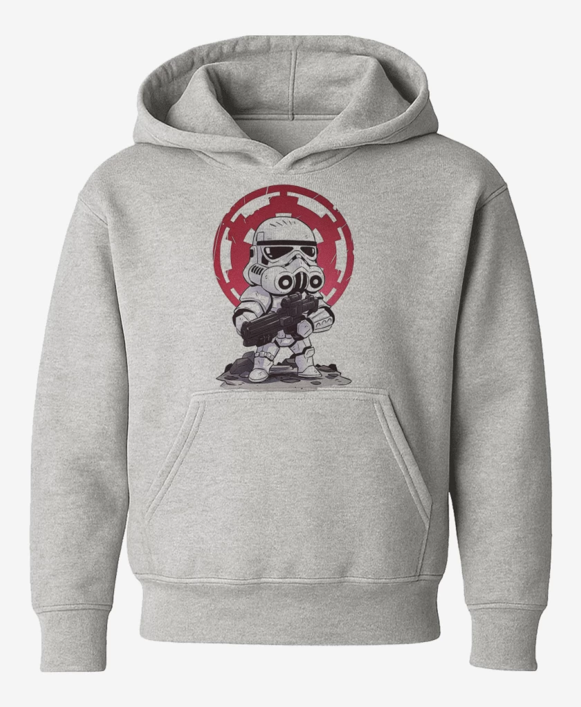 Poleron de niño Gris Melange de Troopito