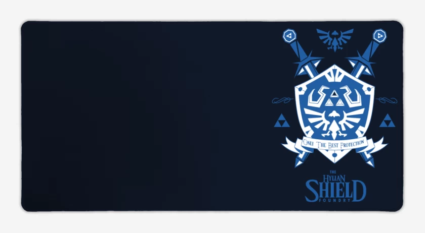 Mouse pad Gamer The Legend Of Zelda - Hylian Shield Foundry
