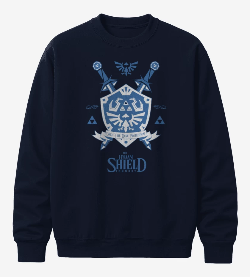 Poleron polo The Legend Of Zelda - Hylian Shield Foundry