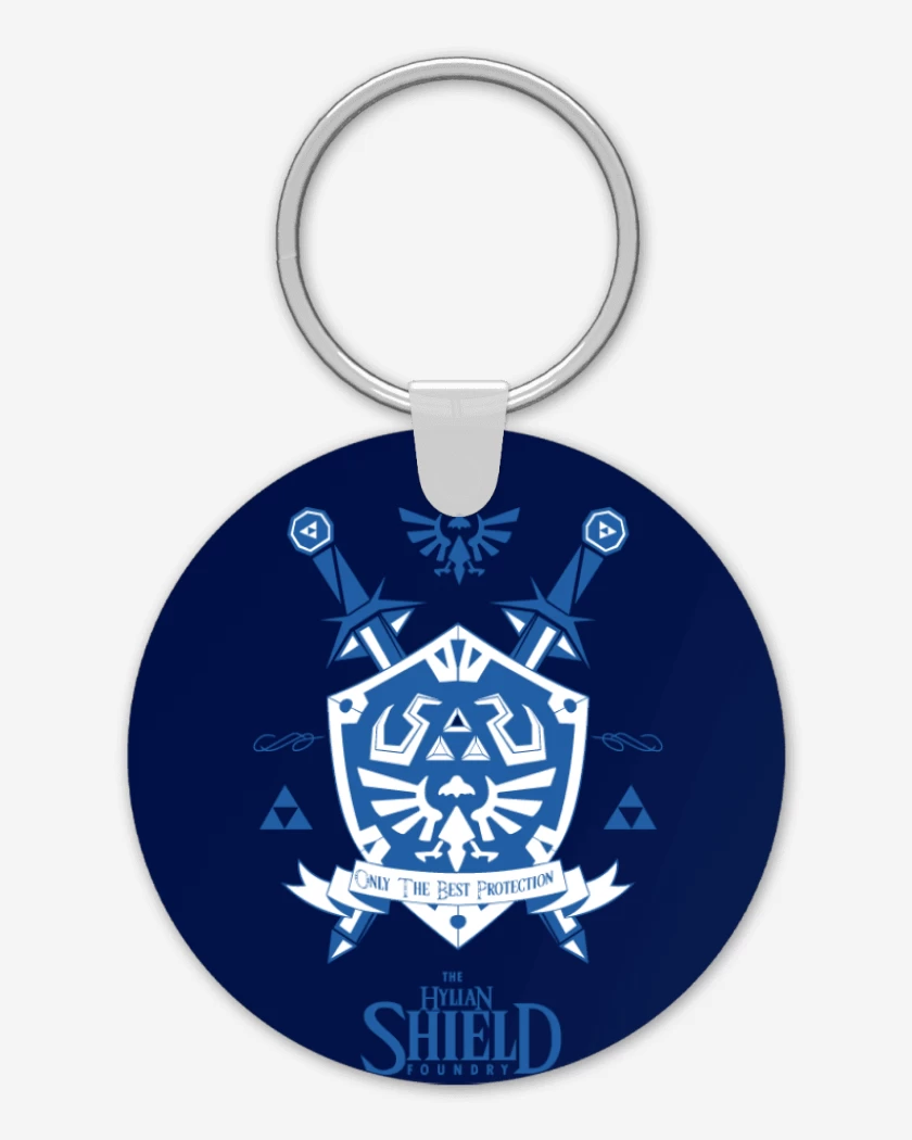 Llavero The Legend Of Zelda - Hylian Shield Foundry