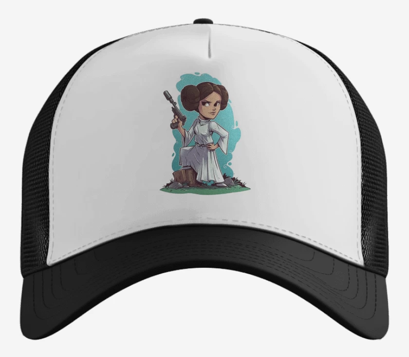 Gorro Blanco de Princesa Leia