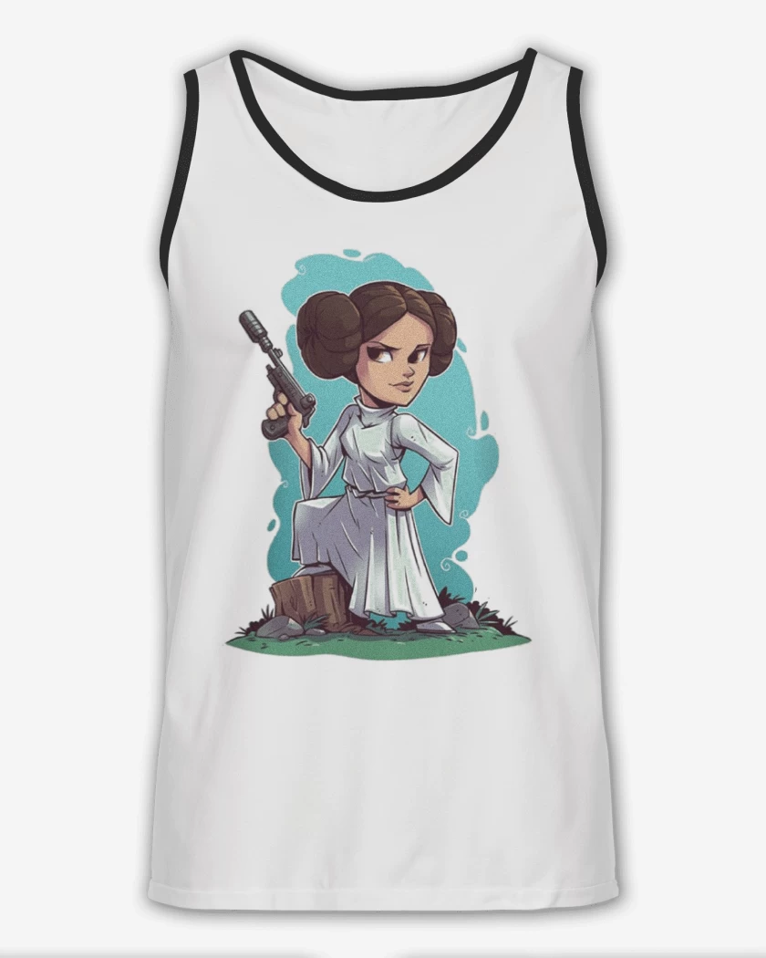 Sudadera Blanco de Princesa Leia