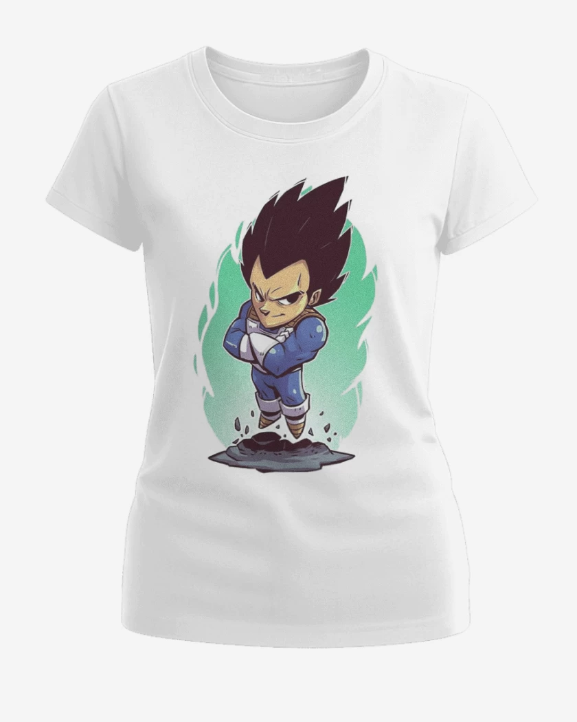 Polera de Mujer Blanco de Vegeta Color