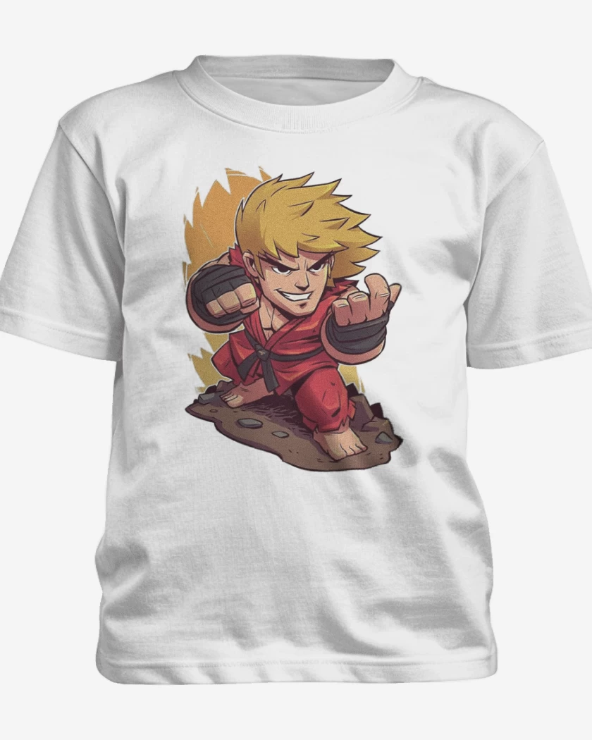 Polera de niño Blanco de Ken
